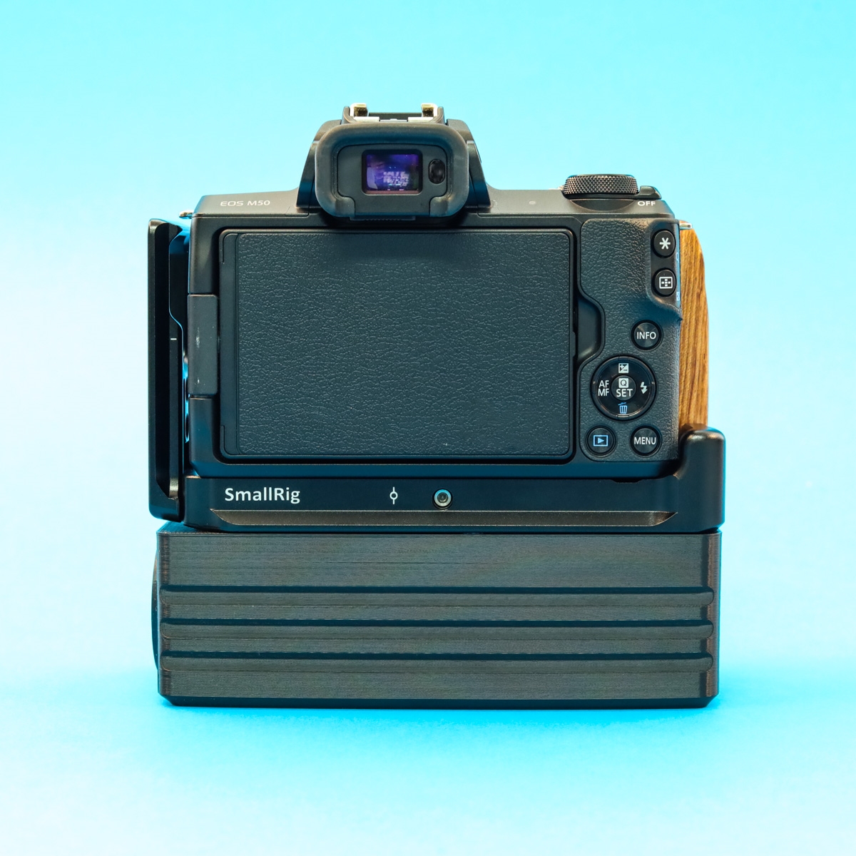Soporte SMALL RIG Tipo L para Cámara Fotográfica Canon EOS M50
