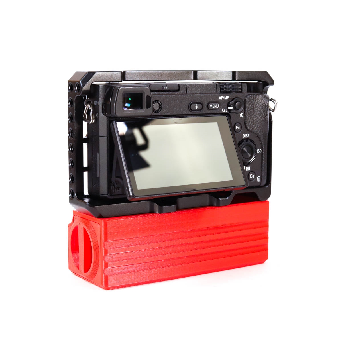 Red Battery Add-On for SmallRig 2310 Sony A6000 A6300 A6400 A6500 Cage
